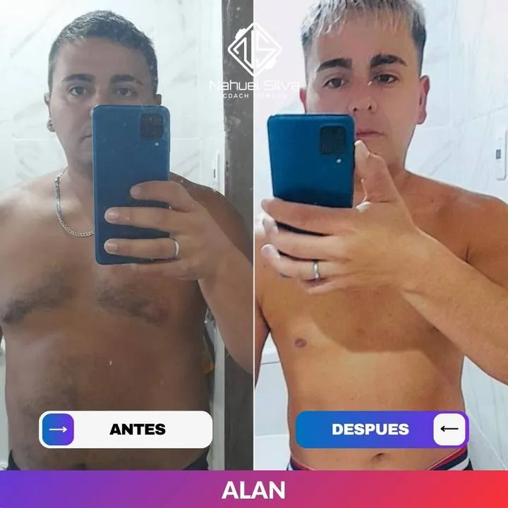 Transformación de Alan, cliente del reto